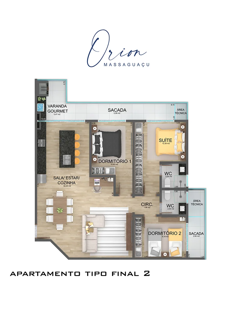 Planta Tipo Final 2 Orion